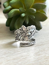 Load image into Gallery viewer, Handmade Vintage Up-Cycled Sterling Silver Antique 1911 Spoon Ring
