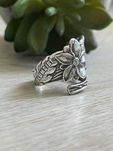 Load image into Gallery viewer, Handmade Vintage Up-Cycled Sterling Silver Antique 1911 Spoon Ring
