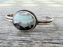 Load image into Gallery viewer, BC Ocean Picture Stone Cuff Bracelet
