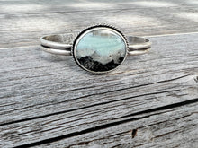 Load image into Gallery viewer, BC Ocean Picture Stone Cuff Bracelet
